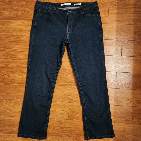 Jones New York Lexington Straight Jeans - Picture 2 of 15